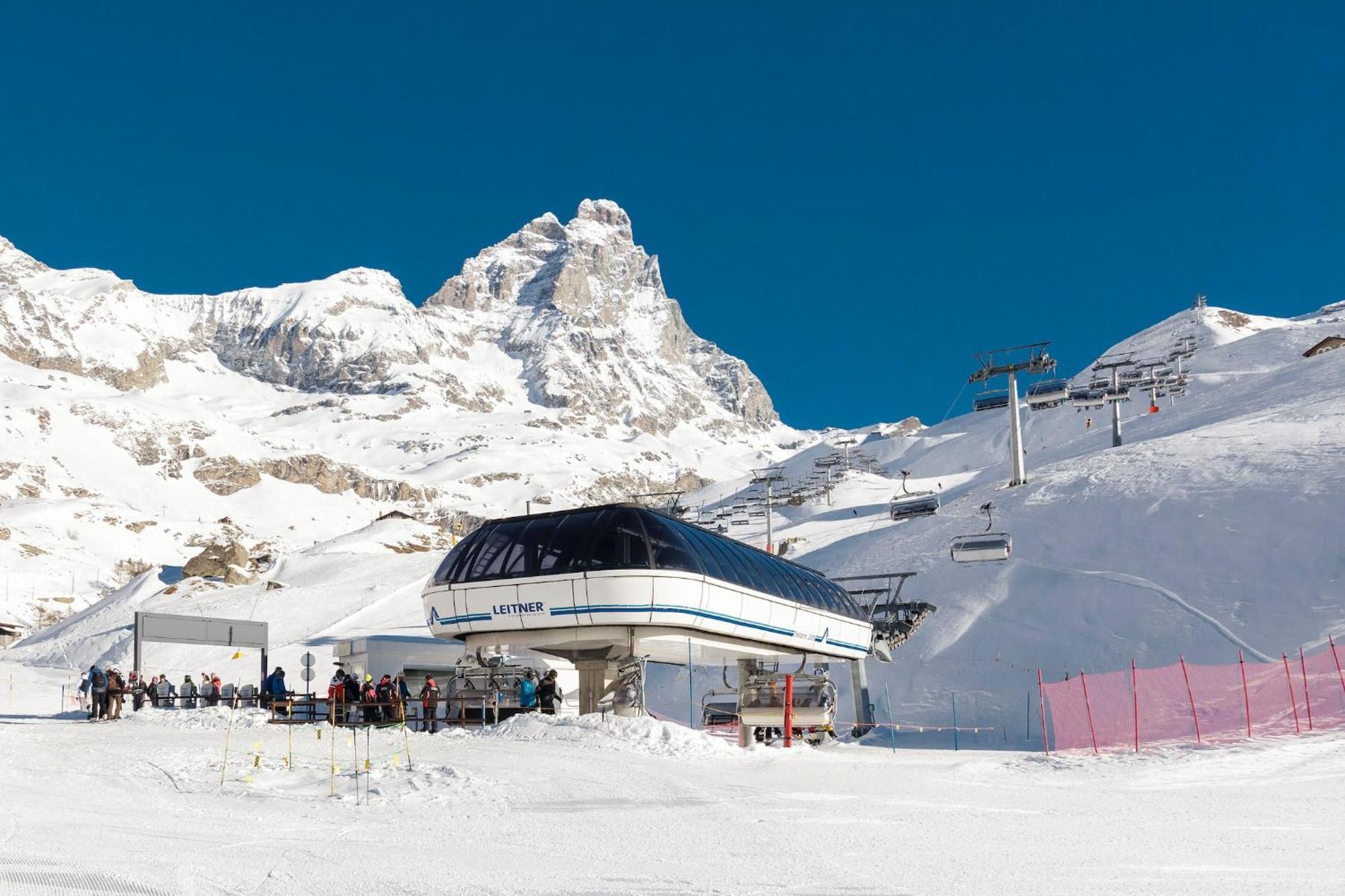 Chalet Matterhorn Francois - Central Ski Chalet With Spa And Breakfast, 100Mt Lift Брей-Червиния Экстерьер фото